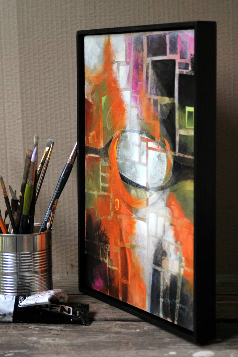 Original Abstract Pop Culture/Celebrity Painting by David Holcomb