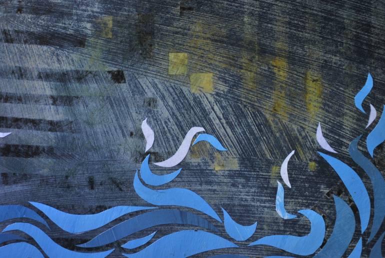 Original Modernism Abstract Painting by David Holcomb