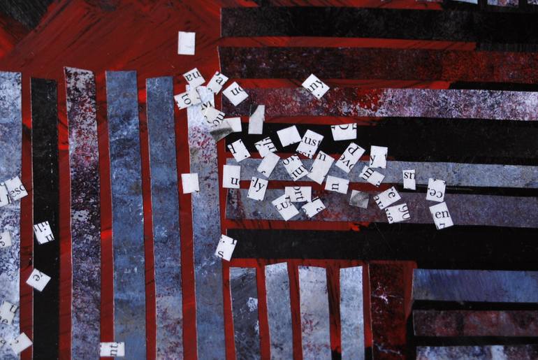 Original Abstract Expressionism Abstract Painting by David Holcomb