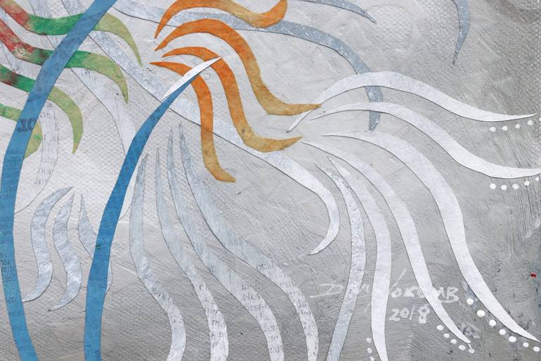 Original Modernism Abstract Painting by David Holcomb