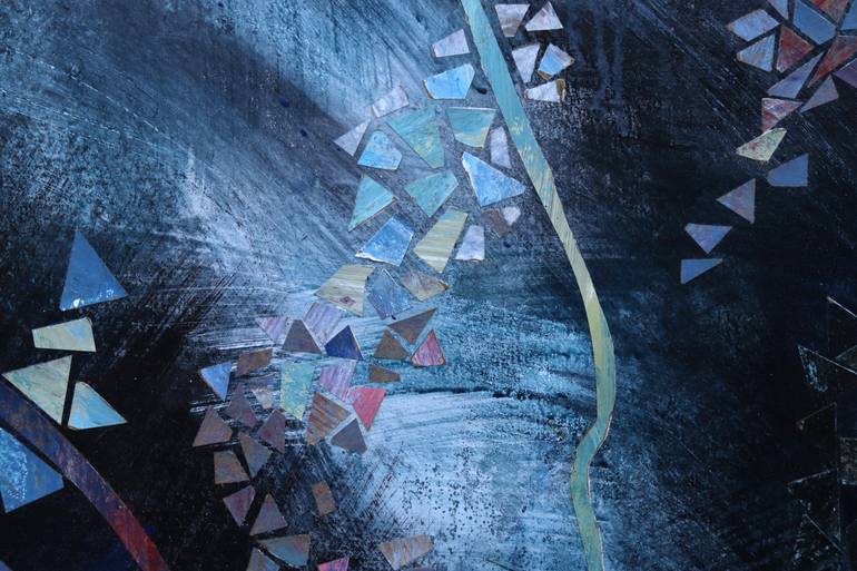 Original Modernism Abstract Painting by David Holcomb
