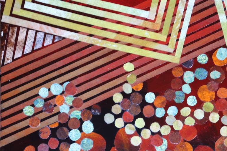 Original Modernism Abstract Collage by David Holcomb