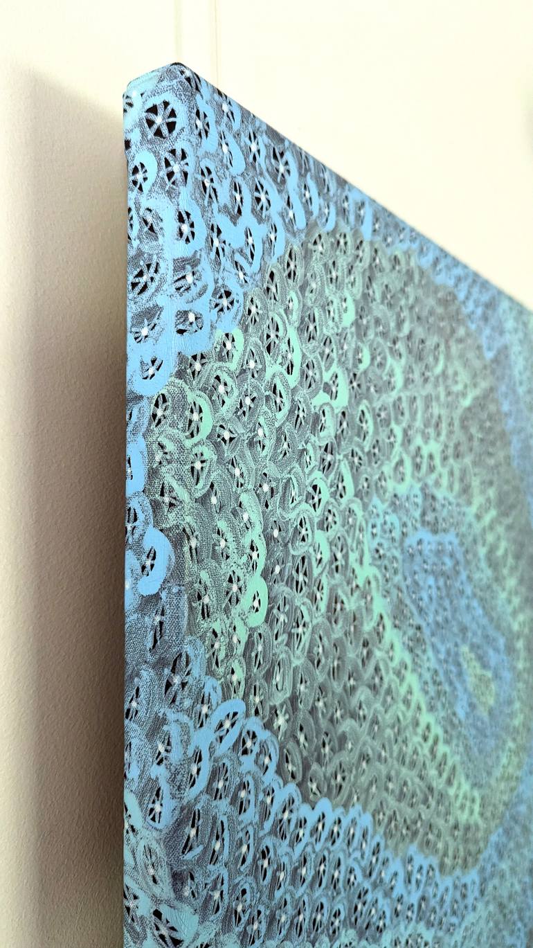 Original Abstract Expressionism Abstract Painting by Beatrice Prost