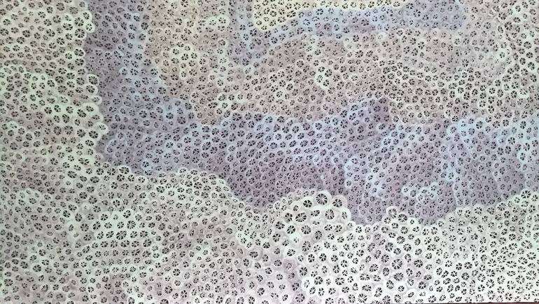 Original Abstract Expressionism Abstract Painting by Beatrice Prost