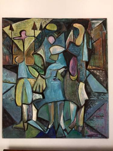 Print of Cubism Culture Paintings by Labor Robert