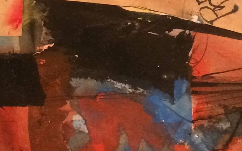 Original Abstract Painting by Labor Robert