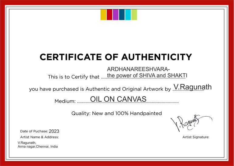 Original Abstract Other Painting by Ragunath Venkatraman