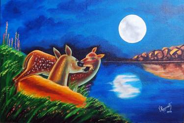 Original Animal Paintings by Ragunath Venkatraman
