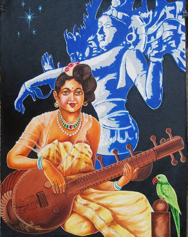 Print of Expressionism Music Paintings by Ragunath Venkatraman