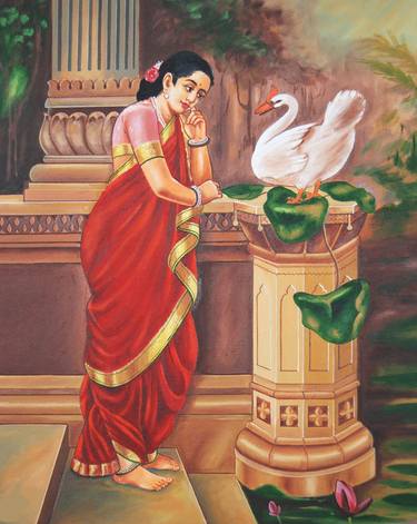 Print of Fine Art Love Paintings by Ragunath Venkatraman