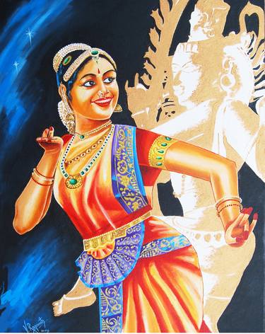 Print of Expressionism Classical mythology Paintings by Ragunath Venkatraman