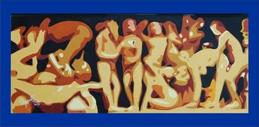 Original Nude Paintings by Ragunath Venkatraman