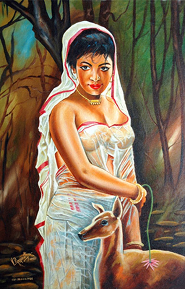 Original Figurative Other Painting by Ragunath Venkatraman