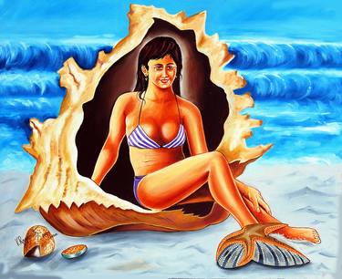 Original Health & Beauty Paintings by Ragunath Venkatraman