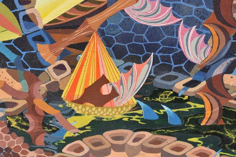 Original Modernism Abstract Painting by Jason Krause