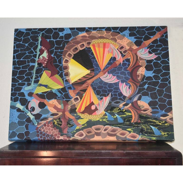 Original Modernism Abstract Painting by Jason Krause