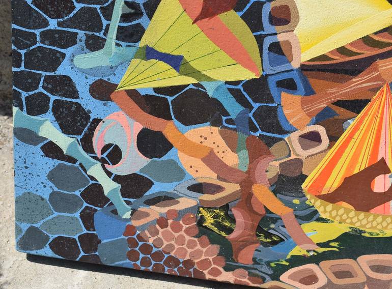 Original Modernism Abstract Painting by Jason Krause