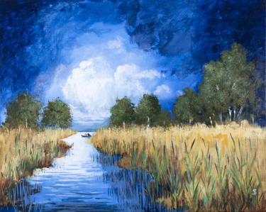 Original Impressionism Landscape Paintings by Stuart Dalby