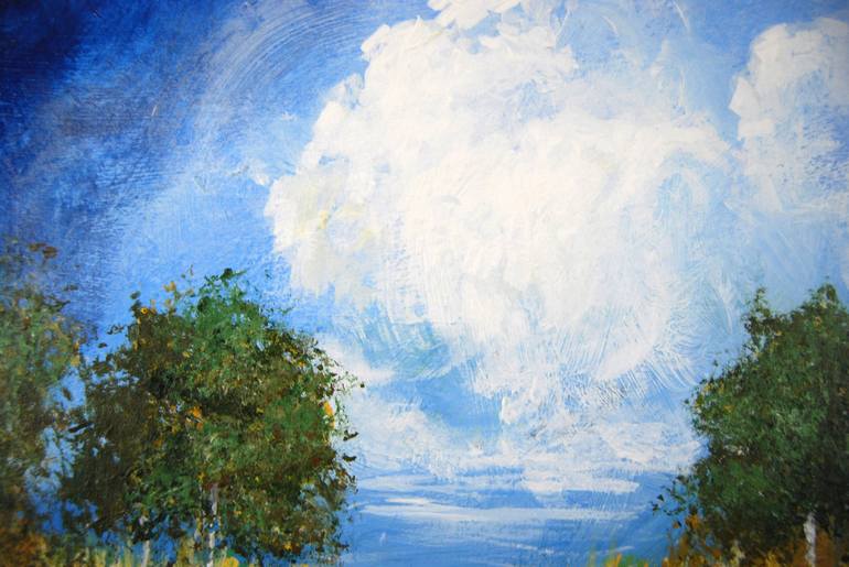Original Impressionism Landscape Painting by Stuart Dalby