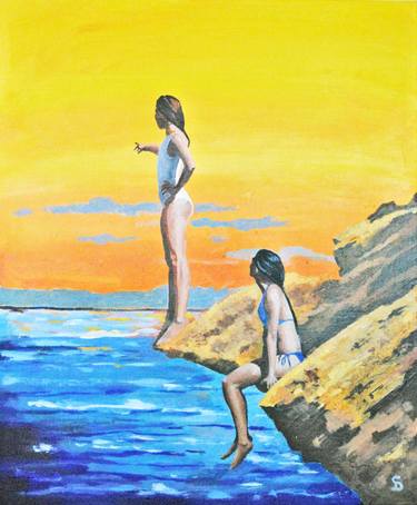 Original Contemporary Seascape Paintings by Stuart Dalby