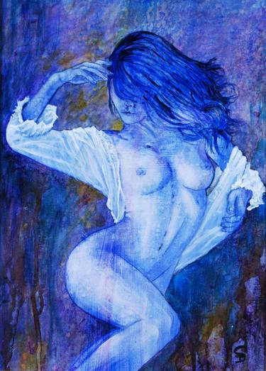 Original Figurative Nude Paintings by Stuart Dalby