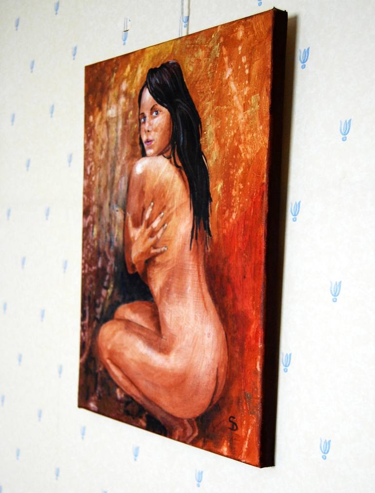 Original Nude Painting by Stuart Dalby
