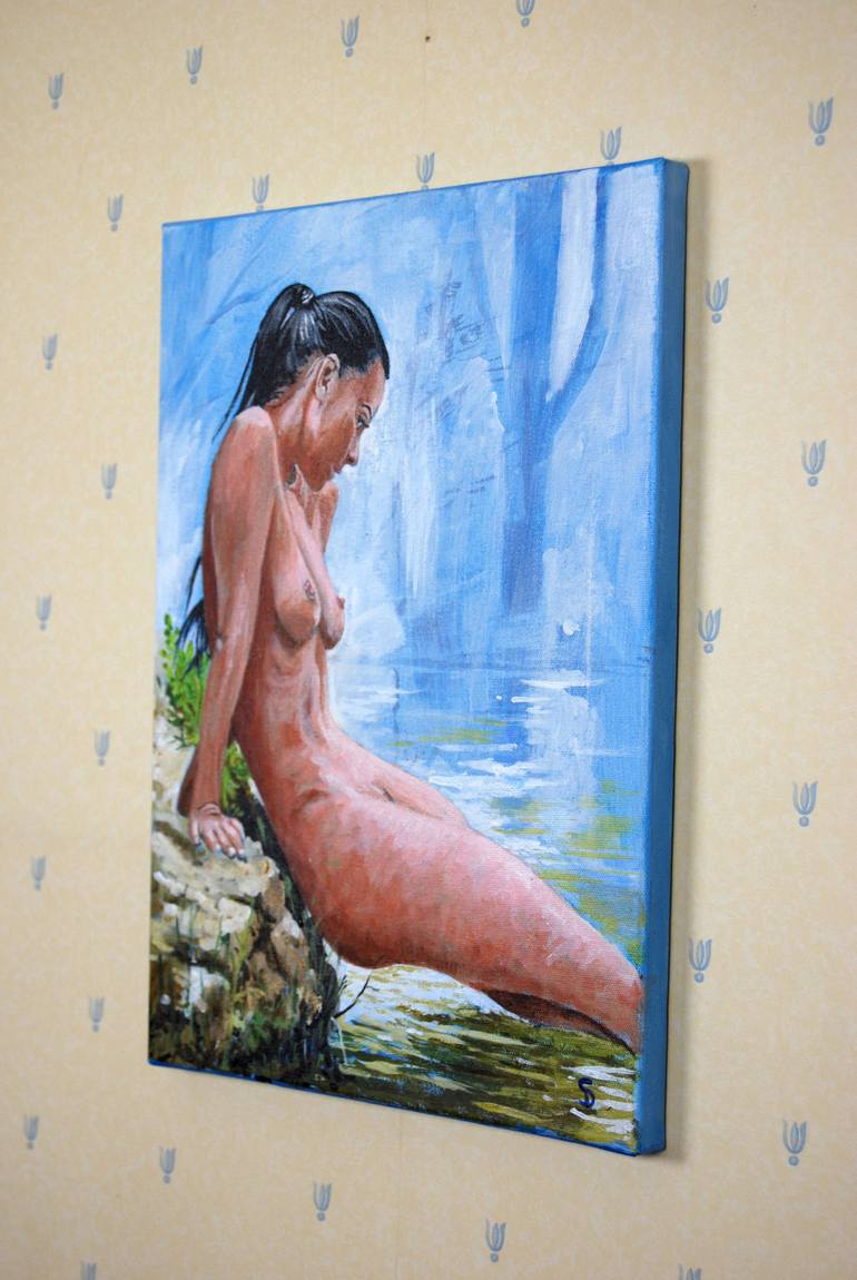 Original Nude Painting by Stuart Dalby