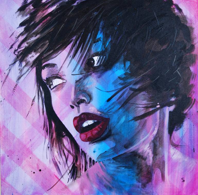 Original  Painting by stuart dalby