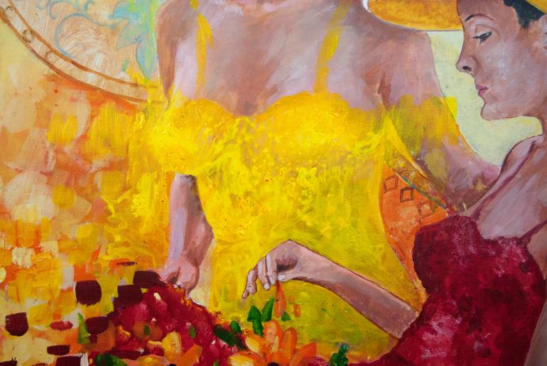 Original Portraiture Women Painting by Stuart Dalby