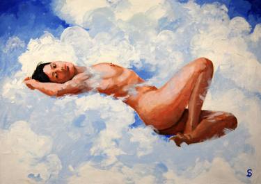 Original Impressionism Nude Paintings by Stuart Dalby