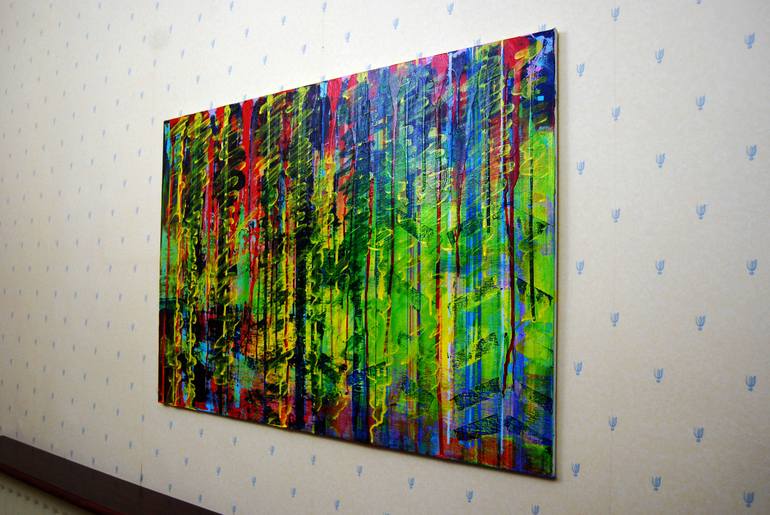 Original Abstract Painting by Stuart Dalby