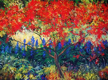 Print of Garden Paintings by Stuart Dalby