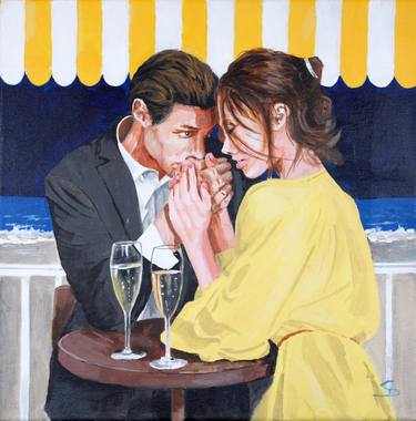 Original Figurative Love Paintings by Stuart Dalby