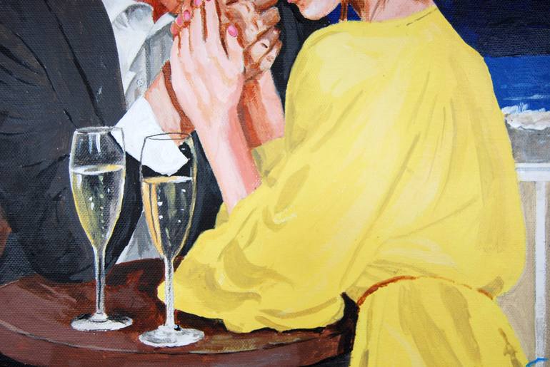 Original Love Painting by Stuart Dalby