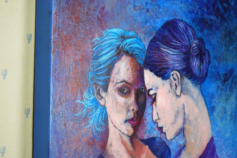 Original Figurative Portrait Painting by Stuart Dalby