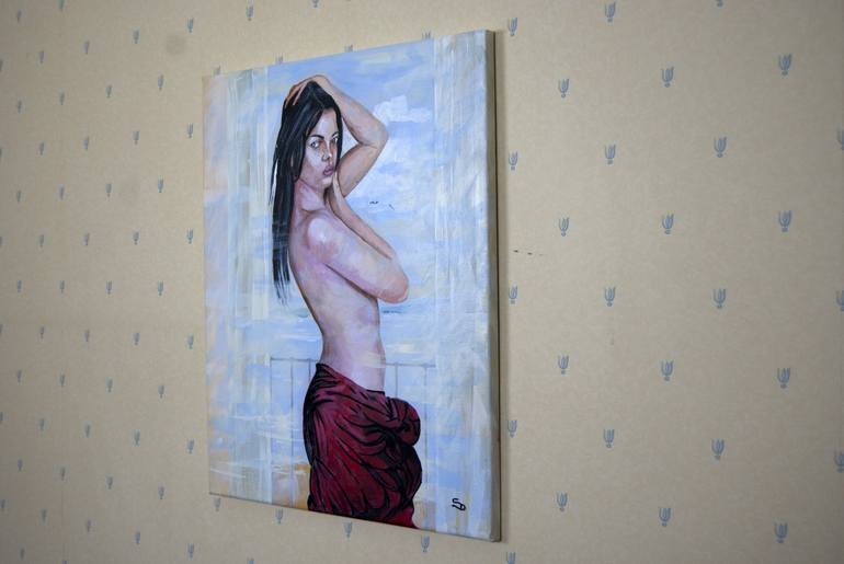Original Erotic Painting by Stuart Dalby
