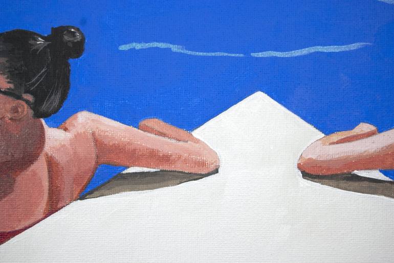 Original Figurative Women Painting by Stuart Dalby