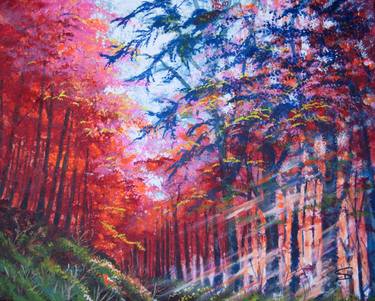 Original Impressionism Landscape Paintings by Stuart Dalby