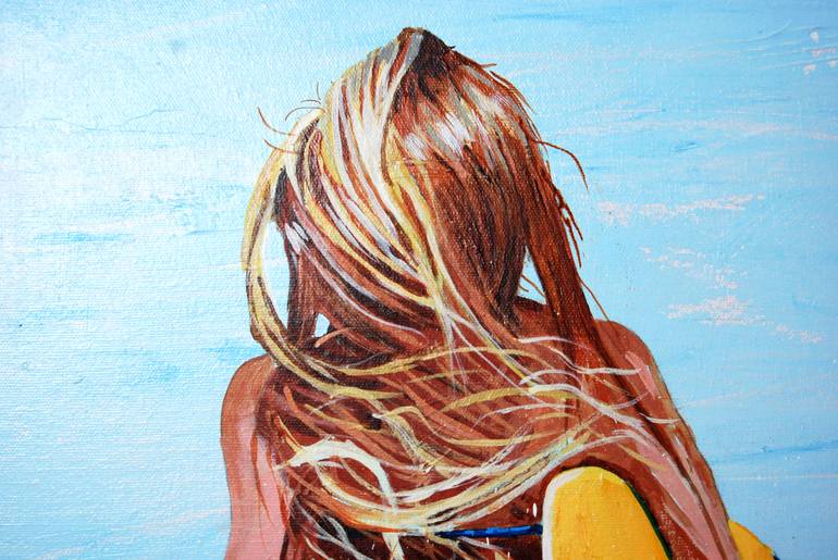 Original Figurative Sports Painting by Stuart Dalby