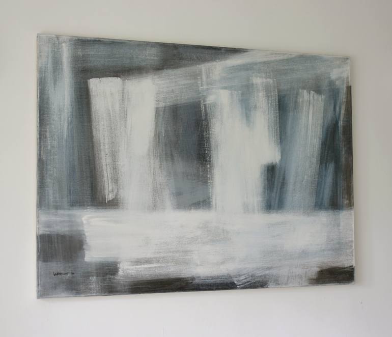 Original Abstract Expressionism Abstract Painting by Stephen Whatcott