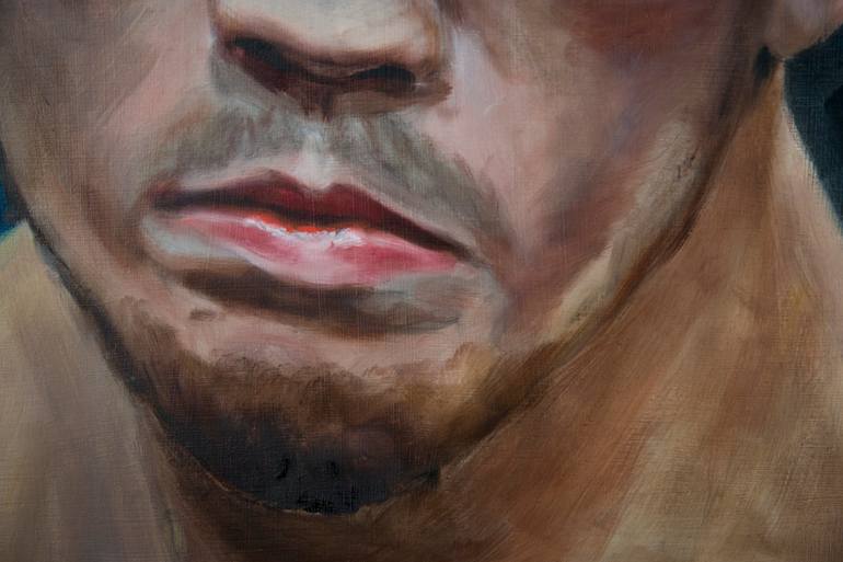 Original Documentary People Painting by F F  Van De Woestijne