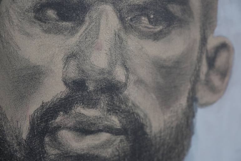 Original Minimalism People Drawing by F F  Van De Woestijne