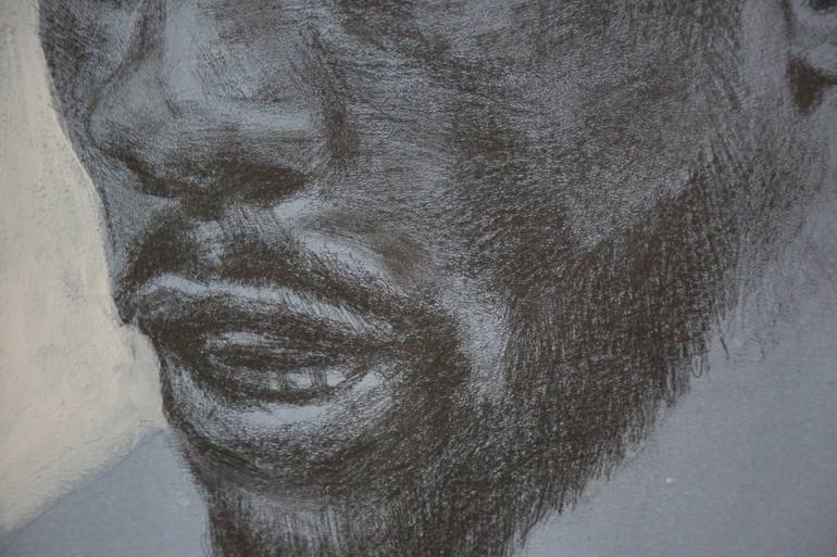 Original Modernism People Drawing by F F  Van De Woestijne