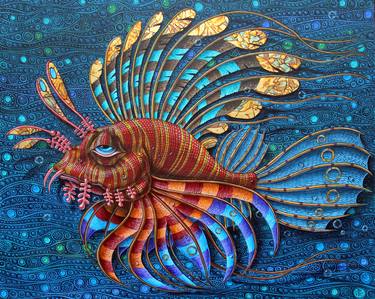 Original Fish Paintings by Victor Molev