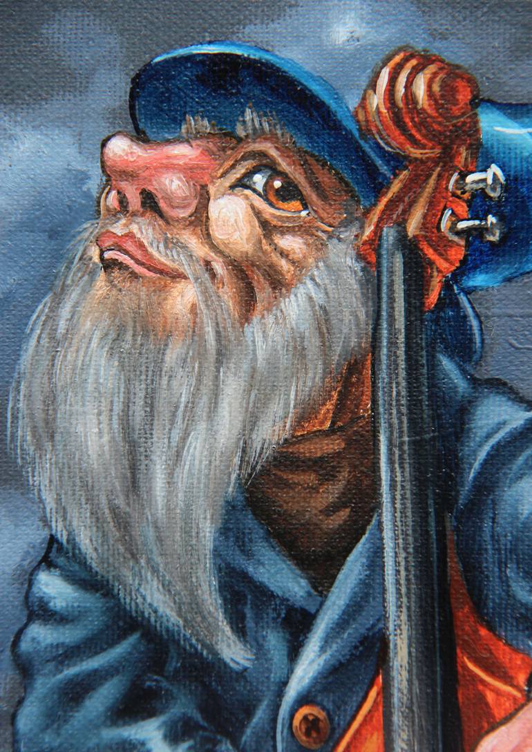 Original Figurative Fantasy Painting by Victor Molev