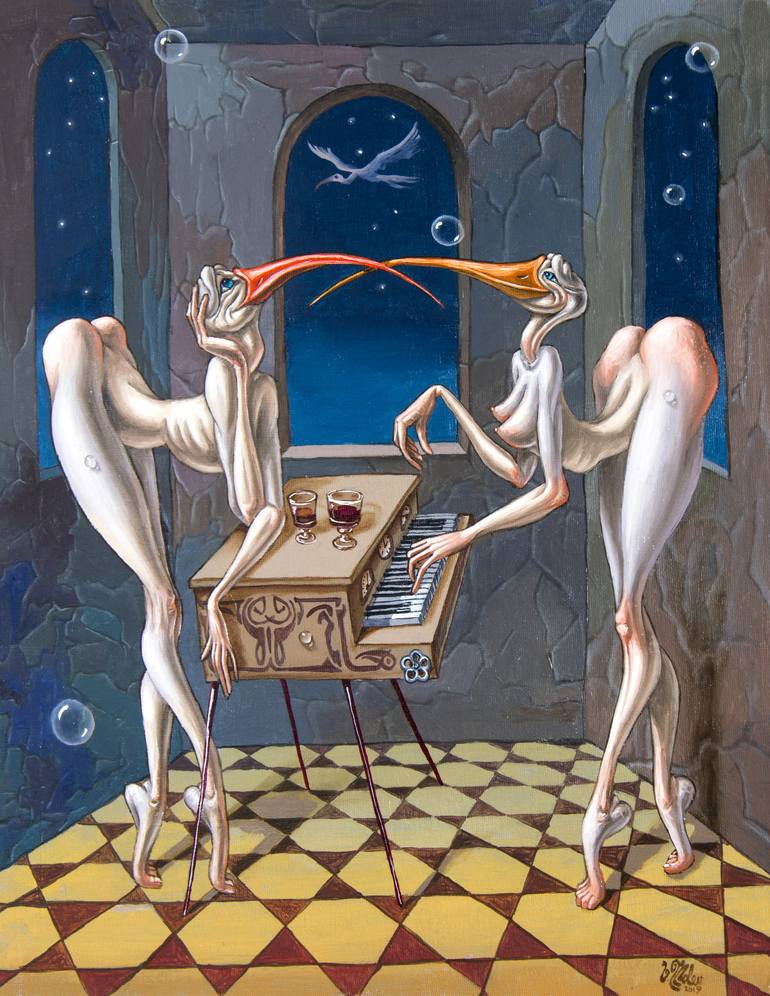 Original  Painting by victor molev