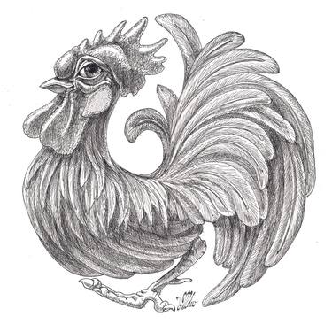Rounded Rooster thumb