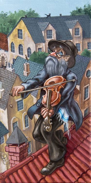 Original Figurative Music Paintings by Victor Molev