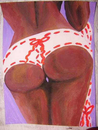 Original Nude Painting by Monica Bianchini