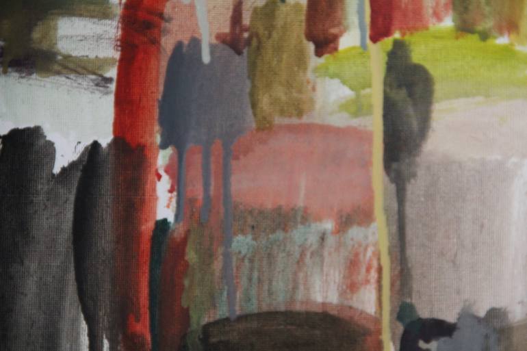 Original Abstract Expressionism Abstract Painting by Velemir Pankratov